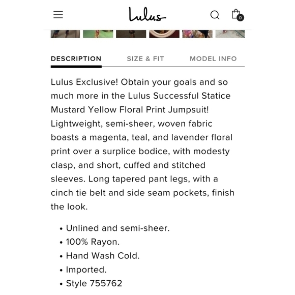 LULUS Successful Statice Floral Print Jumpsuit - Picture 12 of 12